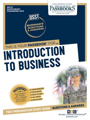 cover image of INTRODUCTION TO BUSINESS